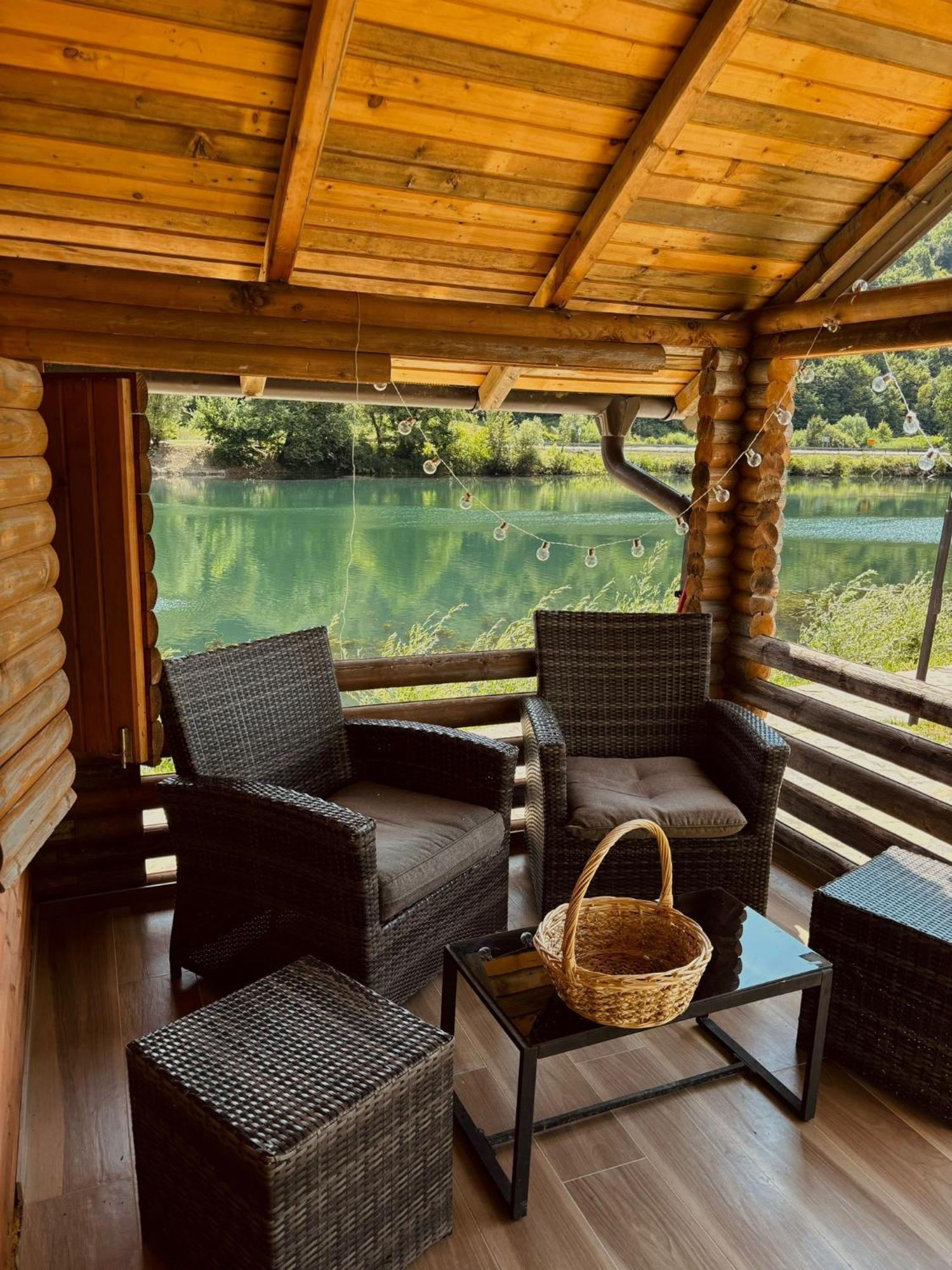 Riverside Chalet Una Villa Bihac Exterior photo